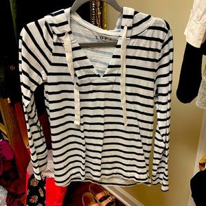 Loft pull over hoodie